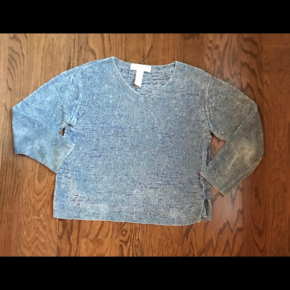 See through Jones New York Sport sweater - loose weave